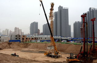 图片直击 市玉泉中学及人民路小学拆迁新建项目施工现场图鸟瞰图
